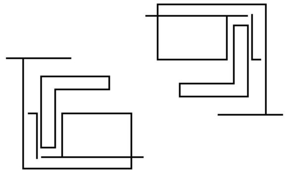 Clean and Elegant Background with Simple Geometric Shapes vector