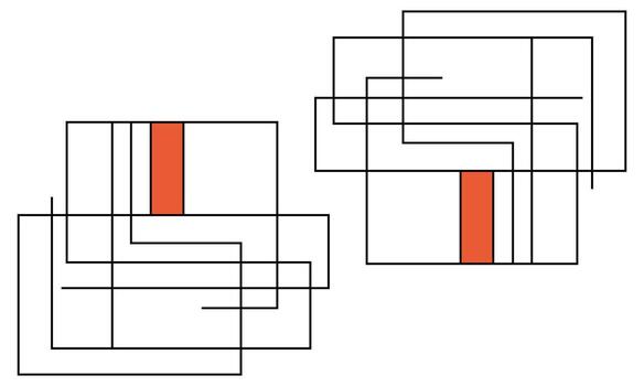 Minimal Layout Background with Abstract Symmetry vector