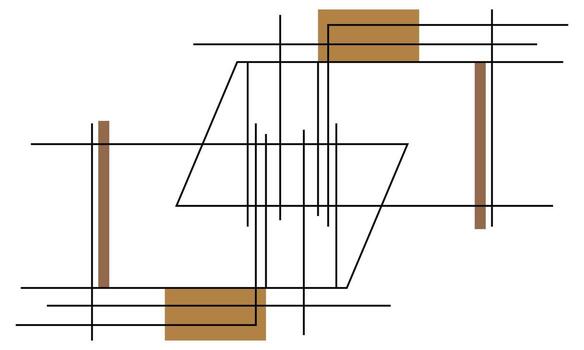 Clean Background Layout with Gentle Shape Transitions vector