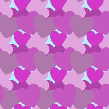 Overlapping heart shapes create a dense pattern. See less vector