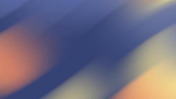 suddigt lutning bakgrund i blå och gul lämplig för webb design, social media grafik, presentationer, och digital konstverk projekt. video
