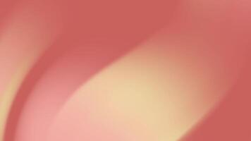 flou pêche et Jaune pente Contexte adapté pour la toile conception, social médias, présentations, produit emballage, et numérique art projets. video