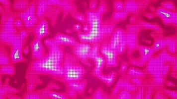 Rosa glühend Gitter Textur mit abstrakt, Flüssigkeit dunkel Muster. geeignet zum Hintergründe, Digital Entwürfe, Technik Themen, und futuristisch Konzepte. video