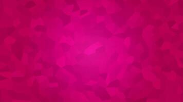 rosa abstrakt bakgrund med en mosaikliknande geometrisk mönster. lämplig för presentationer, webb design, skriva ut material, och social media grafik. video