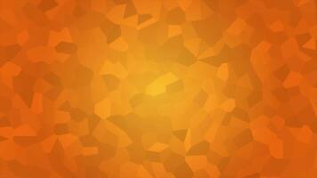 Abstract orange background with polygon shapes and gradient. Ideal for graphic design projects, web banners, social media posts, and digital art. video
