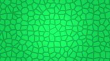 Green organic network design with voronoi patterns for tech backgrounds or ecothemed projects. Perfect for digital and web design. video