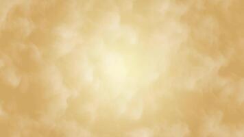 Abstract pattern of light golden fog or clouds Ideal for backgrounds, wallpapers, or digital design projects. video