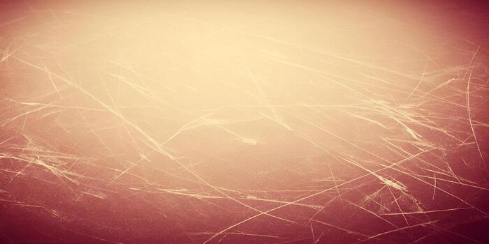 A warm gradient background displays a distressed texture with many scratches and a vintage vignette effect photo