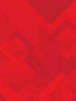 Modern geometric background red gradient color box shape vector