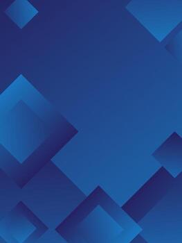 Modern geometric background blue gradient color box shape vector