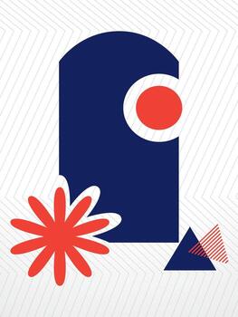 resumen geométrico antecedentes con moderno formas adecuado para decorativo imágenes vector