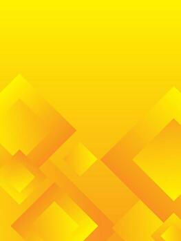 Modern geometric background yellow gradient color box shape vector