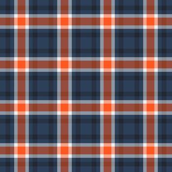 Hippy check fabric tartan, string texture textile plaid. Stroke seamless background pattern in red and dark colors. vector