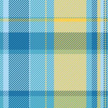 pastel cheque fondo, repitiendo modelo textura tela. ropa interior sin costura tartán tartán textil en cian y ligero colores. vector