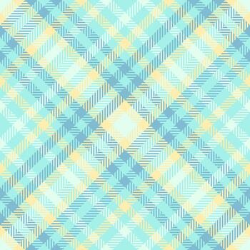 Pastel plaid pattern. A versatile design with intersecting lines in soft blue, yellow, and green. Ideal for backgrounds, textiles, and various creative projects. vector