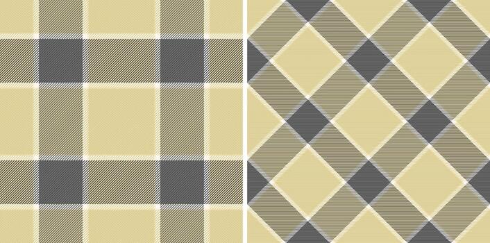 Classic plaid patterns in warm tones. A timeless textile design evoking tradition and style. Ideal for backgrounds, fashion, or graphic projects. vector