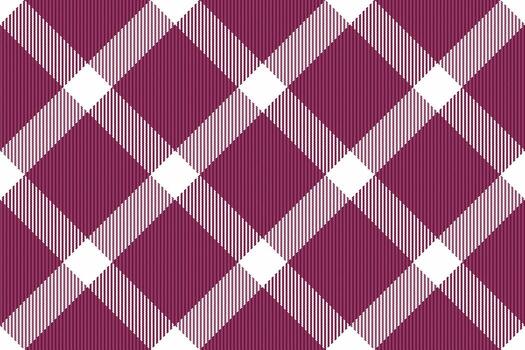 Classic plaid pattern in maroon and white. Timeless design perfect for backgrounds, textiles, and graphic elements. Adds warmth and sophistication. Versatile for print and digital use. vector