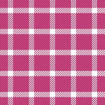 Crimson plaid pattern evokes tradition and warmth. Ideal for backgrounds, textiles, or creating a cozy, rustic feel. Versatile for design projects. vector