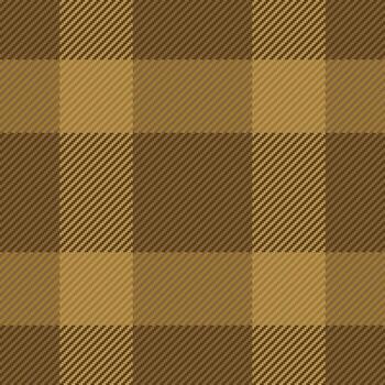 frente sin costura controlar, Al por menor tela textura textil. intrincado modelo tartán antecedentes tartán en naranja y ámbar colores. vector