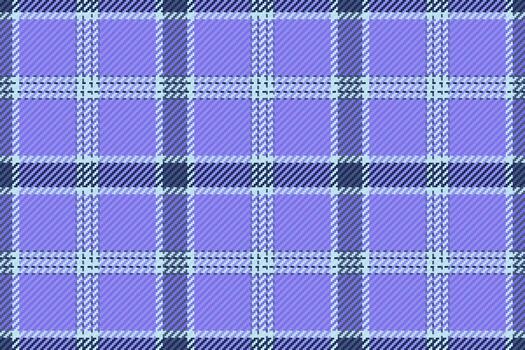 Conceptual seamless pattern textile, father tartan plaid . Preppy background check texture fabric in indigo and light colors. vector