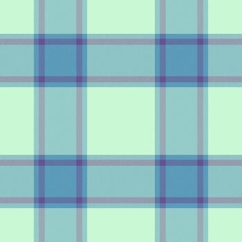 Serene pastel plaid pattern in teal and mint green. Ideal for textile design, website backgrounds, or crafting projects. Subtle texture evokes a feeling of calmness and tranquility. vector