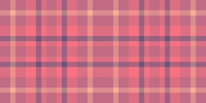 Soft, warm toned tartan plaid pattern in pink, peach and mauve. Ideal for backgrounds, fabrics, graphic design projects, and adding a cozy, rustic feel. vector