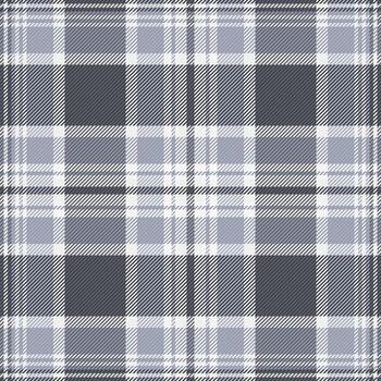 Elegant tartan plaid pattern in cool gray tones. Seamless and versatile, perfect for backgrounds, textiles, and design projects. Classic style for modern applications. vector