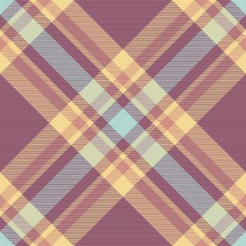Warm, inviting plaid pattern. Stylish diagonal lines create a sense of motion. Great for backgrounds, textiles, or designs needing a cozy, textured feel. vector