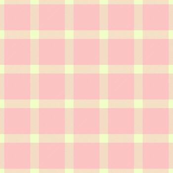 Delicate pink and cream plaid pattern. Soft and calming textile design. Great for backgrounds, crafts, and feminine projects. Versatile, seamless, and classic. vector