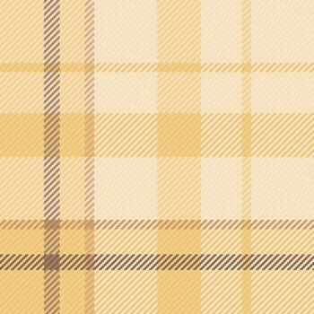 Thread texture tartan plaid, nostalgia fabric seamless pattern. Festive textile background check in light and amber colors. vector