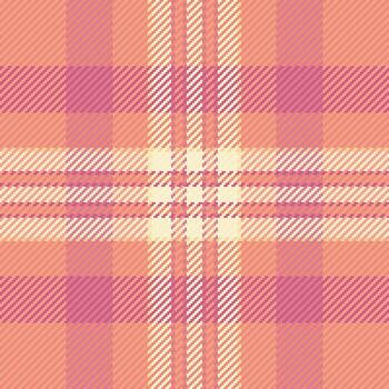 Bathroom background check , 1970s texture textile tartan. Website seamless pattern fabric plaid in red and light colors. vector