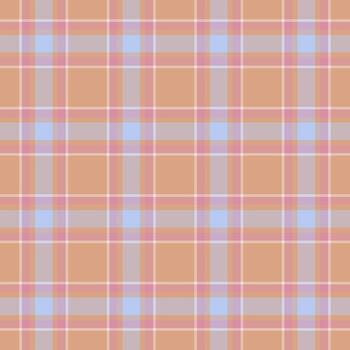 Contour check textile plaid, choice texture fabric. Crossed pattern background tartan seamless in light and red colors. vector