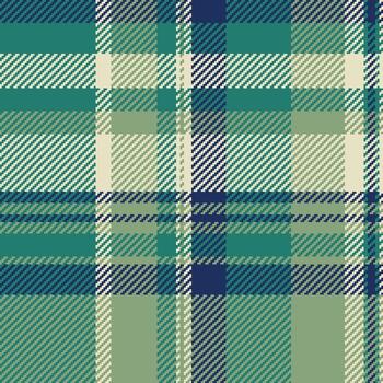 rústico tartán modelo tartán, dibujo antecedentes textil. feminidad tela textura cheque sin costura en verde azulado y pastel colores. vector