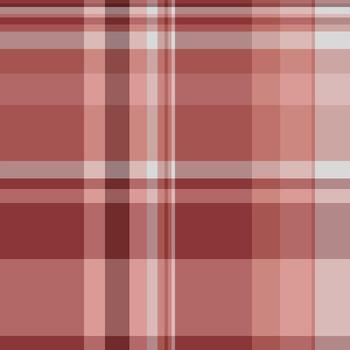 Modern plaid pattern with intersecting lines in shades of red and pink. Use for backgrounds, textiles, or abstract designs. Evokes warmth and comfort. Versatile asset. vector