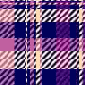 Hora de verano tela antecedentes tartán, rústico sin costura tartán textura. chatarra textil modelo cheque en azul y melocotón soplo colores. vector