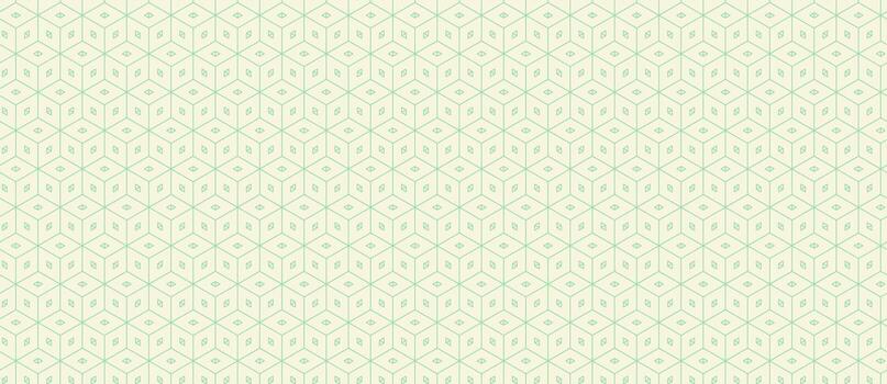 Elegant geometric pattern background featuring a subtle, repeating design of interconnected cubes. Perfect for website banners, textile prints, or as a stylish backdrop for presentations. vector