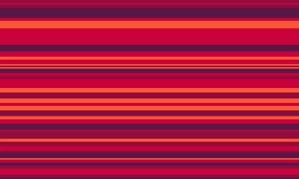 vibrante horizontal rayas en Rico rojo y naranja matices crear un dinámica, energético resumen antecedentes. vector