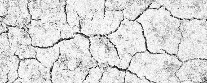 Gritty noise cracked surface. Distressed background with dust dots texture. Retro overlay effect with featuring jagged, organic fissures and subtle granular details vector