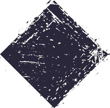 Abstract grunge diamond shape creating background texture vector