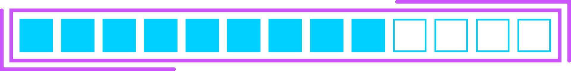 cargando Progreso bar estado para datos transferir vector