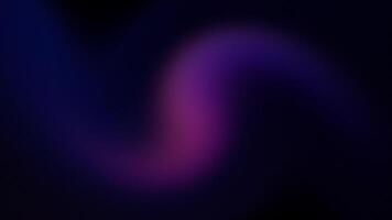 lysande lila och blå vågor strömmande mjukt tvärs över en mörk bakgrund, abstrakt animering med dynamisk ljus effekter, rörelse grafisk för modern design och digital konst video