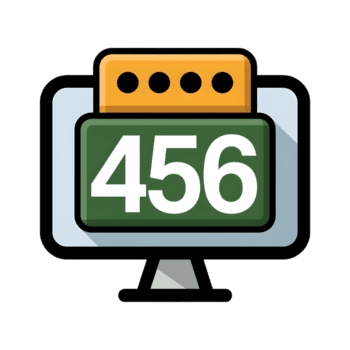 computer tenere sotto controllo iconn con numeri e parola d'ordine ingresso png