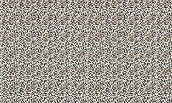 resumen modelo de círculos y golpes cepillo golpes vector