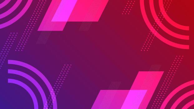 resumen tecnología antecedentes con rosado arcos y puntos vector