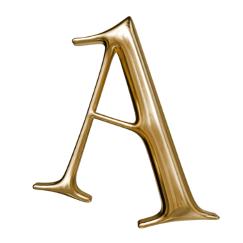 carta uma elegante polido ouro metálico brilho png