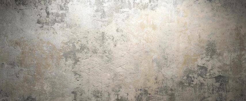Grunge concrete wall texture background with spotlight effect in the center photo