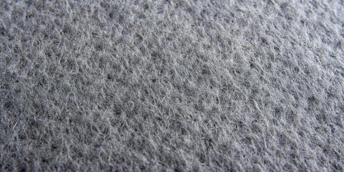 Closeup of gray fabric texture background photo