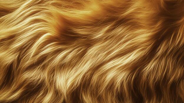 Vibrant Orange Fur Texture for Background or Design Elements photo