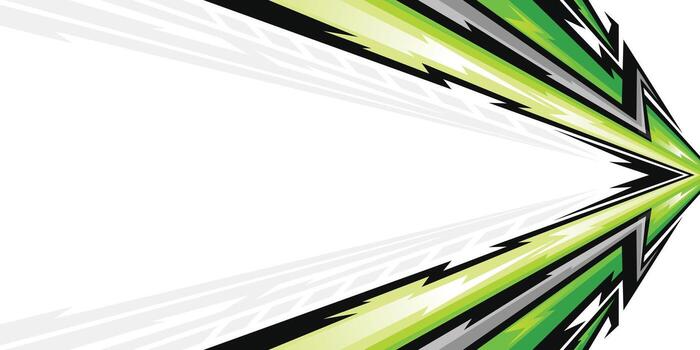 Futuristic Green Abstract Background with Bold Angles vector
