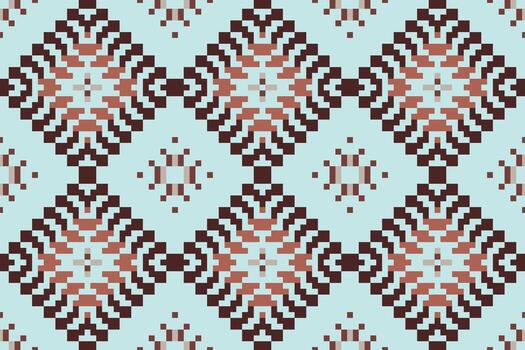 Geometric pattern with vibrant colors and shapes vector